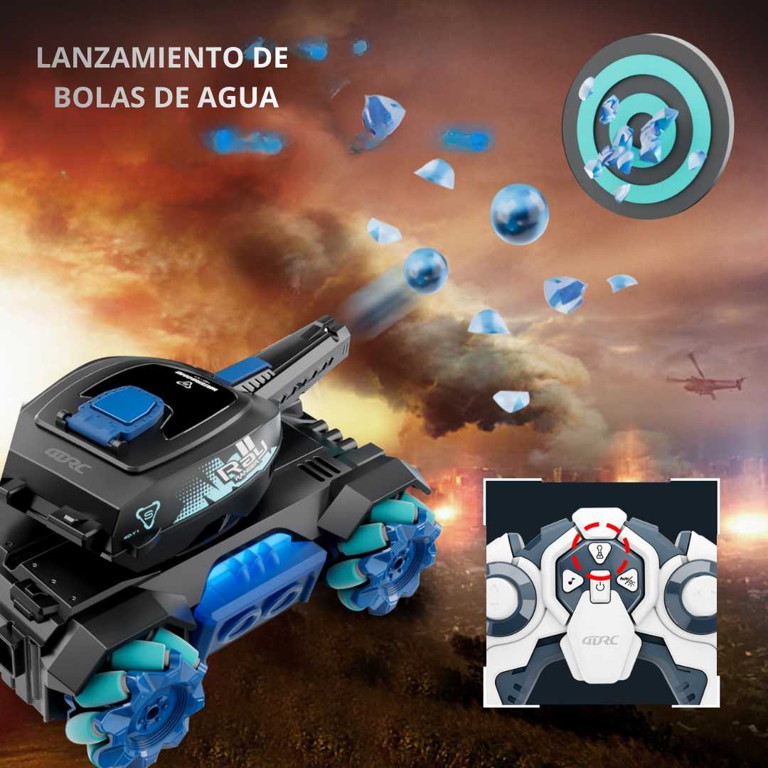 Tanque RC Con Disparo De Bolas